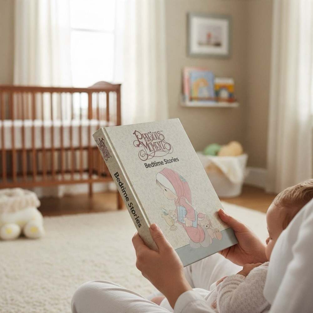 Vintage 1990s Book Precious Moments Bedtime Stories Hardcover VG Rare